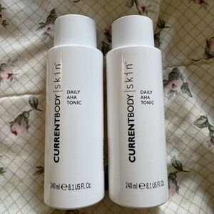 2x Currentbody Skin Daily AHA Tonic 480ML (Brand New Bottles)